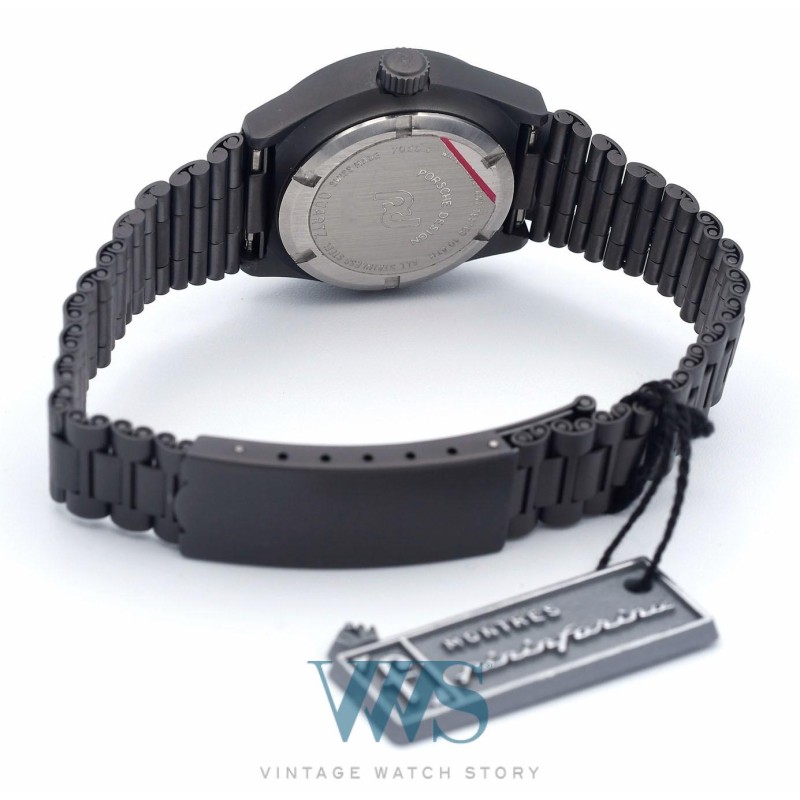PORSCHE DESIGN By Orfina (Lady gris canon de fusil / Quartz - Cadran noir / ref. 7050S), vers 1978
