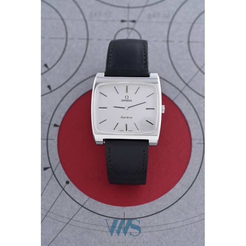 OMEGA (Design Genève Sport TV - Panoramique Silver / ref. 111.0109), vers 1971