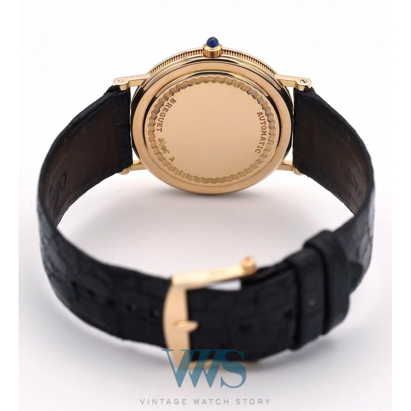 BREGUET (Classic Or jaune / Date - Ultra Thin / ref. 3325BA), vers 1991