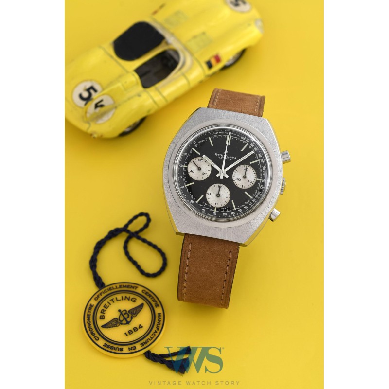 BREITLING (Chronographe Long Playing / Mark 2 Panda / ref. 1450), vers 1973