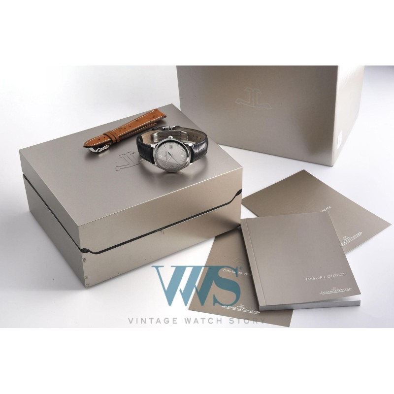 JAEGER-LeCOULTRE (Master Control Date - Silver / ref. 176.8.40 S / Q1548420), vers 2017
