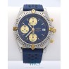 BREITLING (Chronographe Chronomat Or & Acier - Blue / ref. B13047), vers 1991