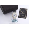 CARTIER (Santos Homme Ronde Octagon - Automatique  / Or & Acier / ref. 2966), vers 1990