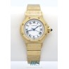 CARTIER (Santos Ronde Octagon Lady Automatique / Or Jaune / ref. 0906), vers 1985