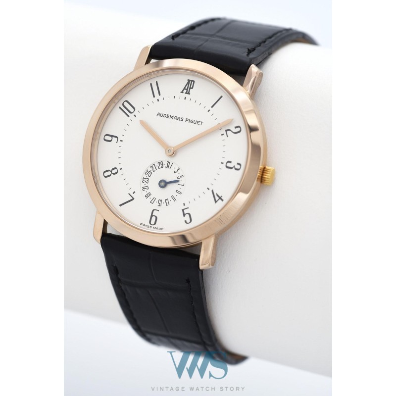 AUDEMARS PIGUET (Classique Jules Audemars / Date Or rose / ref. BA25660.P.002), vers 1994