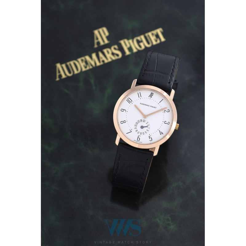 AUDEMARS PIGUET (Classique Jules Audemars / Date Or rose / ref. BA25660.P.002), vers 1994