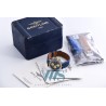 BREITLING (Chronographe Chronomat Or & Acier - Blue / ref. B13047), vers 1991