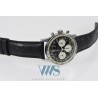 Bracelet en cuir noir VWS