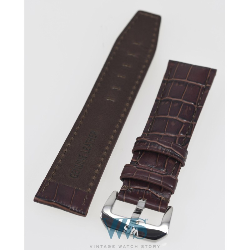 Bracelet en cuir marron VWS