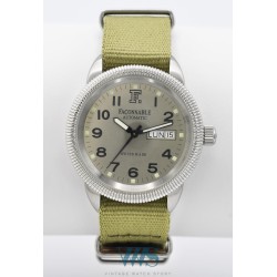 FAÇONNABLE (Automatique - Officier - Silver), vers 2000