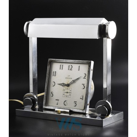 LIP ERICSSON (Pendulette - Lampe portique de bureau style Art Déco), vers 1935
