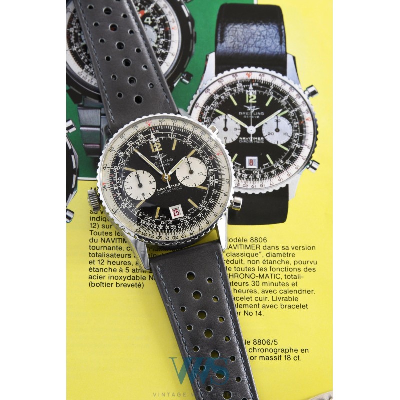 BREITLING (Chronographe Navitimer – Chrono-Matic / ref. 8806), vers 1973