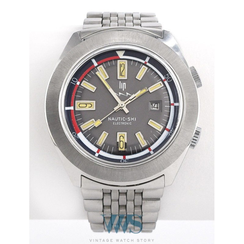 LIP (Nautic-Ski Electronic / Ronde Grey / ref. 42657), vers 1974