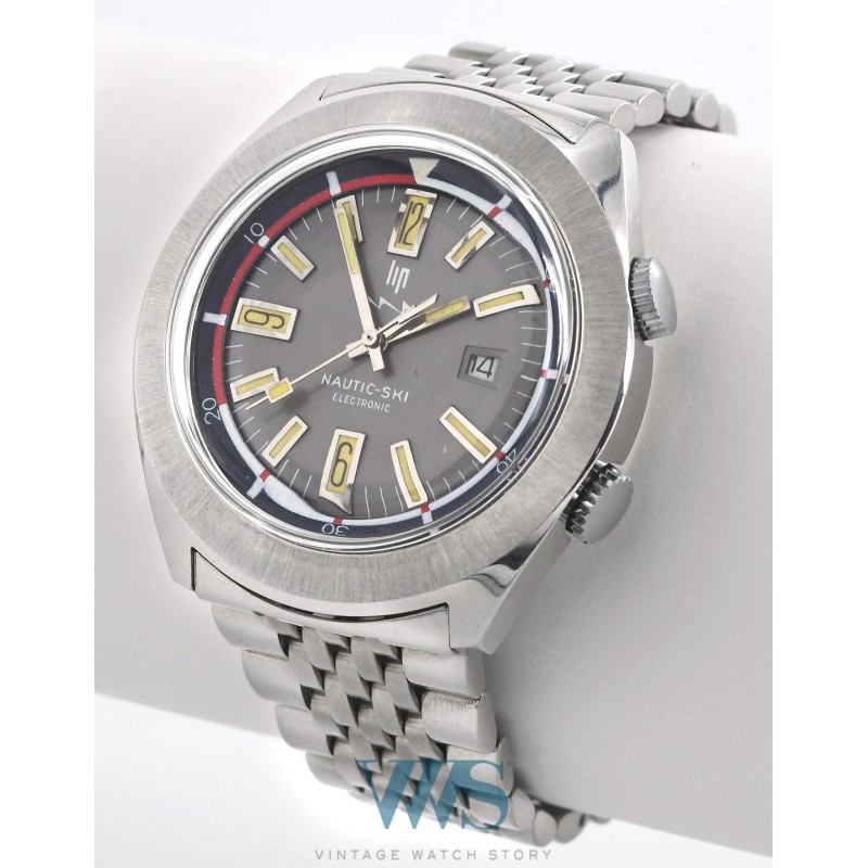 LIP (Nautic-Ski Electronic / Ronde Grey / ref. 42657), vers 1974