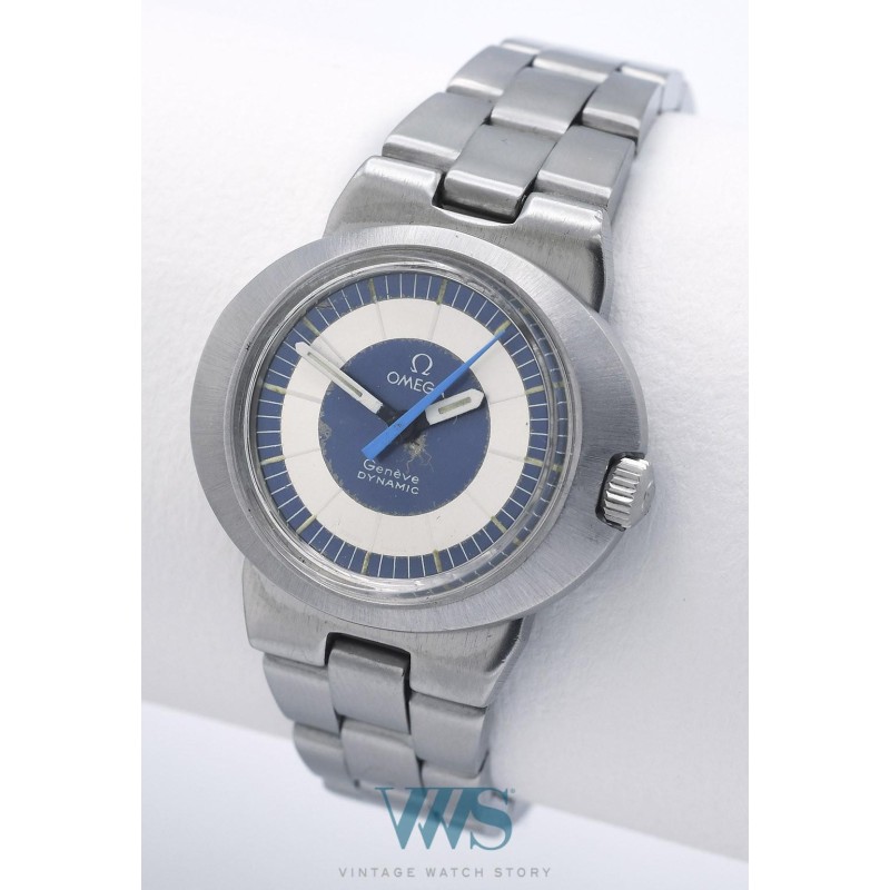 OMEGA (Genève Dynamic - Lady Blue Automatic / ref. ST 535015 / 565015), around 1974