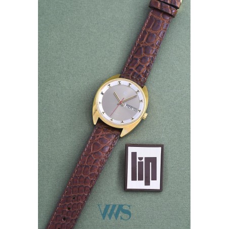 LIP (Tonneau sport Automatique / Plaqué or - Bronze / ref. 574), vers 1973