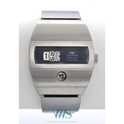 TECHNOS (Digilight Black / Heures Sautantes Date), vers 1970