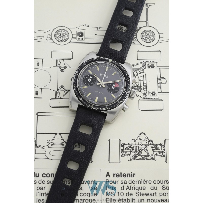 BUTEX (Chronographe SeaDiver / Incabloc Gray 20 ATU), vers 1965