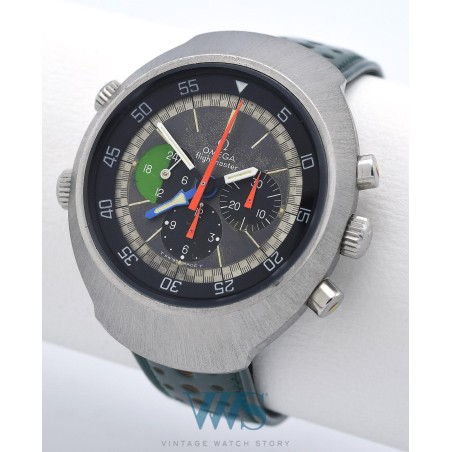 OMEGA (Chronographe Flightmaster - 1ère Version / Cadran tropical / ref. 145.013), vers 1969
