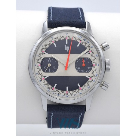 LIP (Chronographe Driver Blue / Damier / ref. 42687), vers 1969