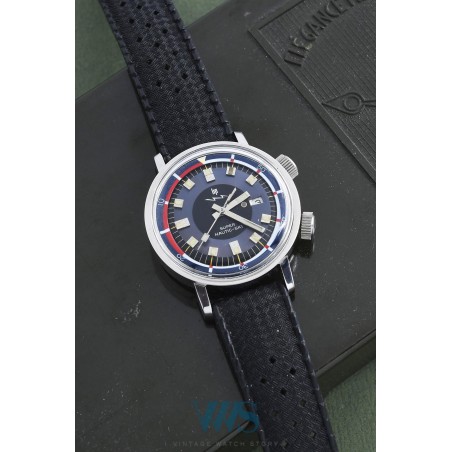 LIP (Nautic-Ski Electronic Gris - Bleu 20 ATU / Ronde / ref. 42982), vers 1975
