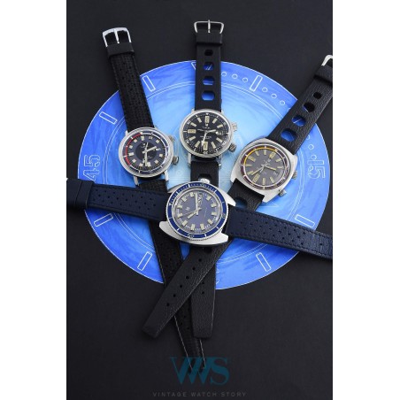 LIP (Nautic-Ski Electronic Gris - Bleu 20 ATU / Ronde / ref. 42982), vers 1975