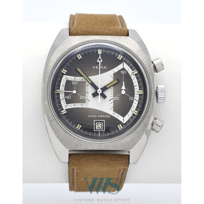 YEMA (Chronographe Sous Marine "Tomahawk" / Smoke / ref. 670745), vers 1970