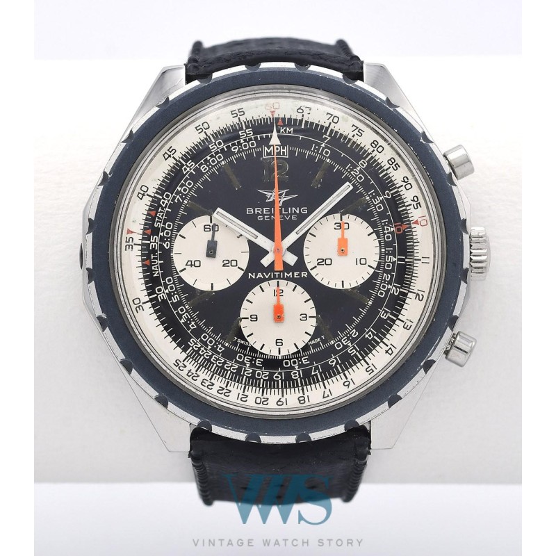 BREITLING (Chronographe Navitimer / Long Playing Tri-Compax / ref. 0816), vers 1968