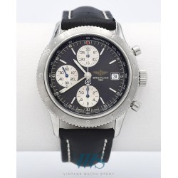 BREITLING (Chronographe Navitimer / Série AVI - Black / ref. A13023.1), vers 1994