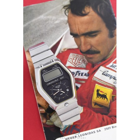 HEUER (ChronoSplit - Manhattan GMT / ref. 104.403 N ), vers 1976