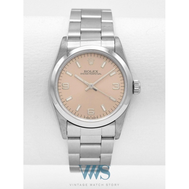 ROLEX (Oyster Perpetual Medium - Pink / ref. 67480), vers 1995