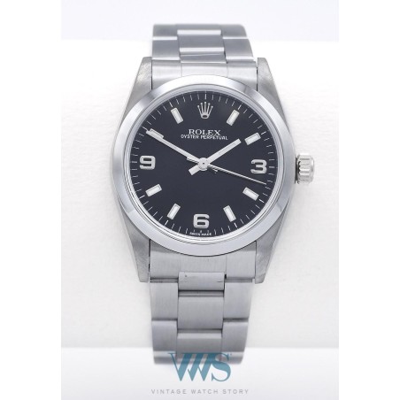 ROLEX (Oyster Perpetual Medium - Black / ref. 77080), vers 2000-01