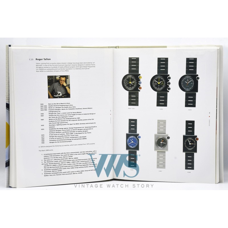 Livre "WATCH, History of the modern wrist watch", vers 1994