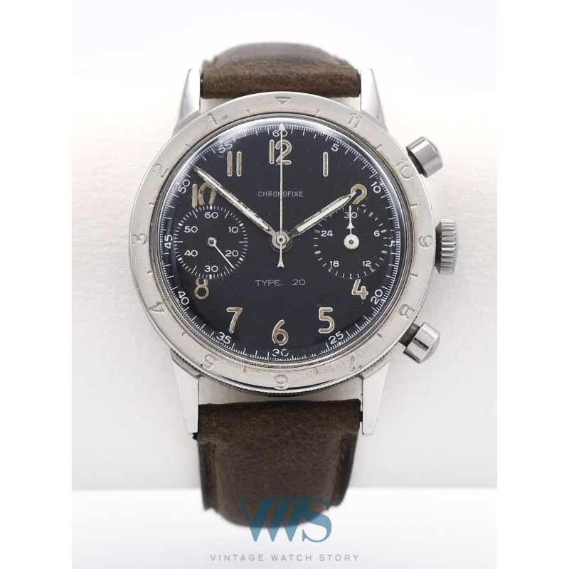 CHRONOFIXE (Chronographe Pilote / Type 20 / N° 227170), vers 1960