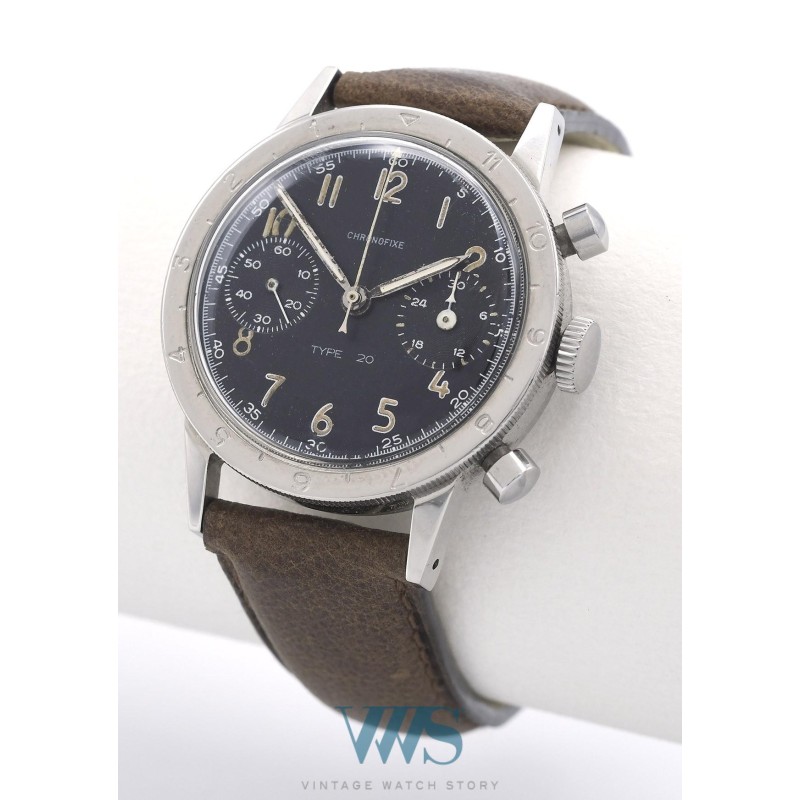 CHRONOFIXE (Chronographe Pilote / Type 20 / N° 227170), vers 1960