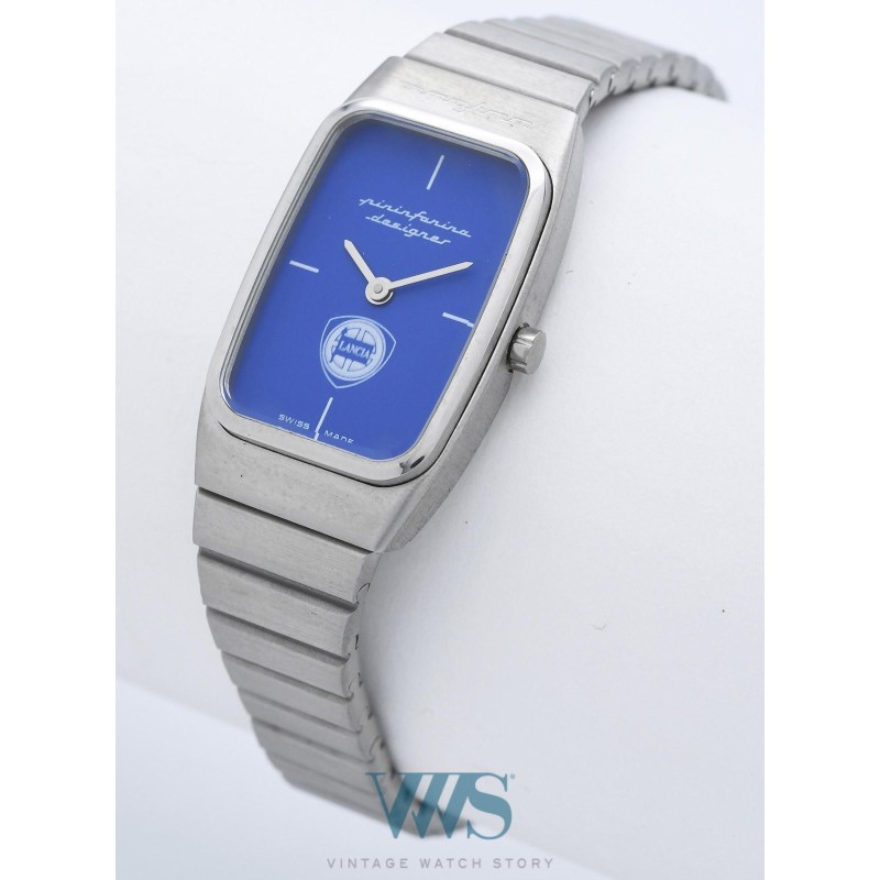 PININFARINA PADDOCK By Orfina (Montre pour LANCIA - Lady Silver By Orfina / ref. 7019N), vers 1985