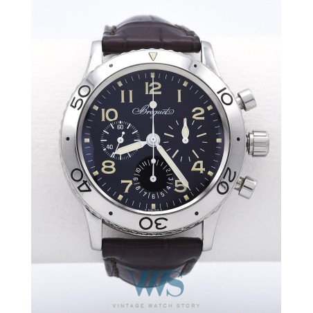 BREGUET (Chronographe Type 20 / Tritium - Aéronavale / ref. 3800 ST/92/9W6), vers 1997