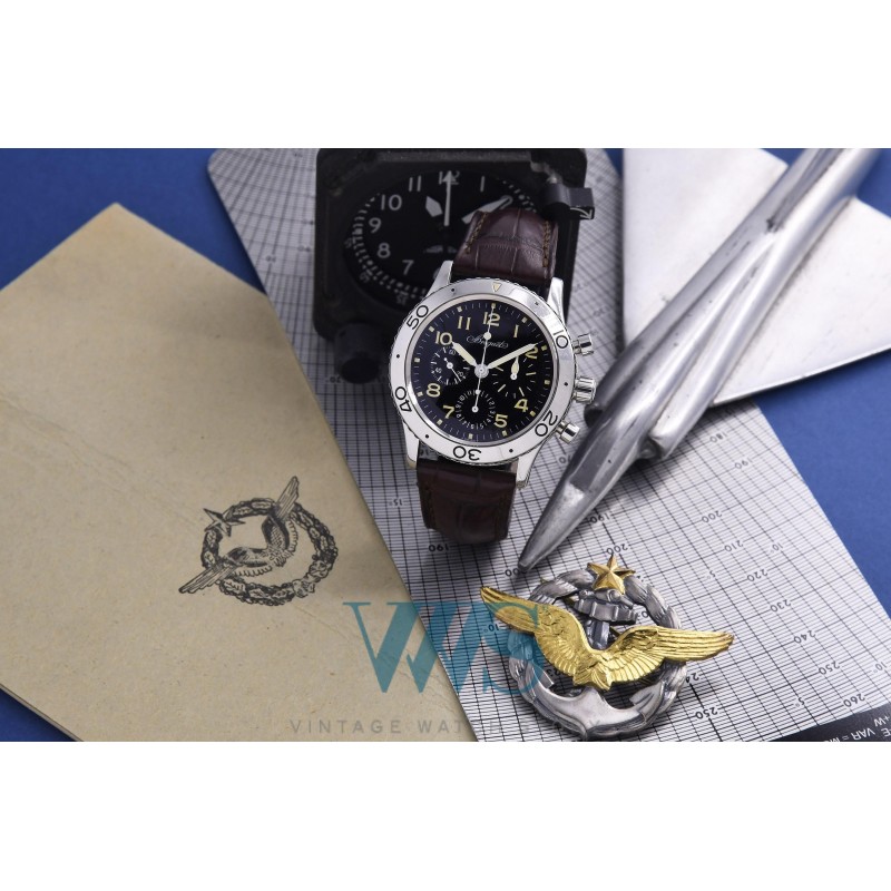 BREGUET (Chronographe Type 20 / Tritium - Aéronavale / ref. 3800 ST/92/9W6), vers 1997