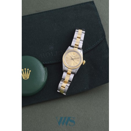ROLEX (Oyster Perpetual Lady / Or & Acier / ref. 67193), vers 1987/88