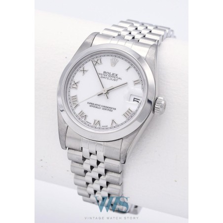 ROLEX (Oyster Perpetual Datejust Medium 31 - White Romaine / ref. 78240), vers 2001/02