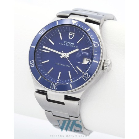 TUDOR (Prince OysterDate Chrono-Time - Blue / ref. 9121/0), vers 1974