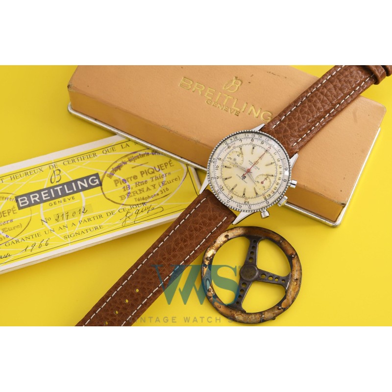 BREITLING - LIP (Chronographe Chronomat / White - 2ème Génération / ref. 808), vers 1962