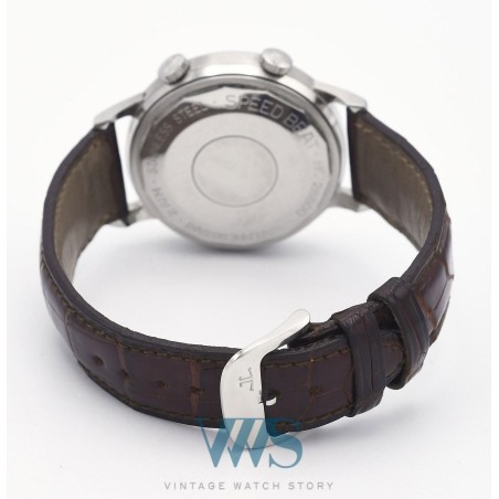 JAEGER-LeCOULTRE (Memovox Speed Beat HF 28800 / Brown / ref. E875), vers 1972