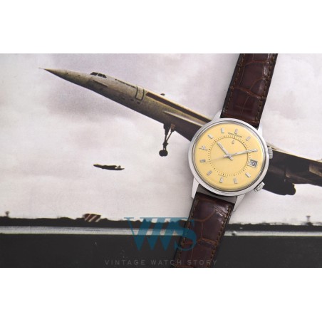 JAEGER-LeCOULTRE (Memovox Speed Beat HF 28800 / Brown / ref. E875), vers 1972