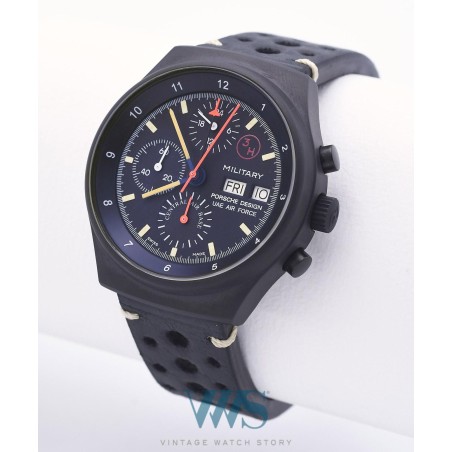PORSCHE DESIGN by Orfina (Chronographe Military Black - UAE Air Force / ref. 7177), vers 1980