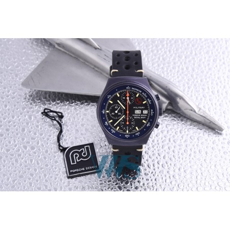 PORSCHE DESIGN (Chronographe Military / Blue - Royal Navy / ref. 7177), vers 1980