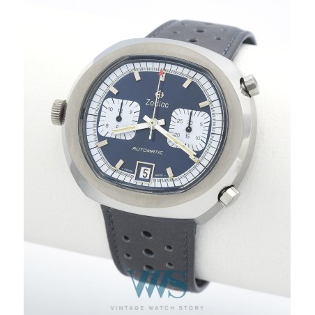 ZODIAC (Chronographe Driver Rallye / Blue), vers 1974