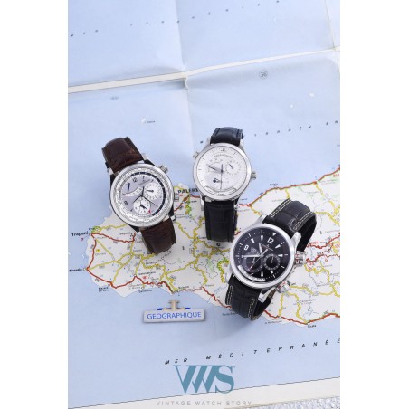 JAEGER-LeCOULTRE (Master World - Geographic GT / Acier / ref. 146.8.32 S / Q1528420), vers 2007