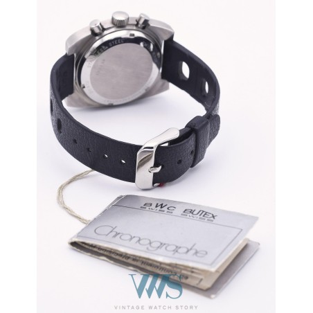 BUTEX by BWC (Chronographe Military - Incabloc 20 ATU / ref. 953011), vers 1972