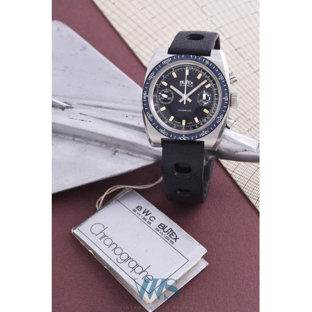 BUTEX by BWC (Chronographe Military - Incabloc 20 ATU / ref. 953011), vers 1972
